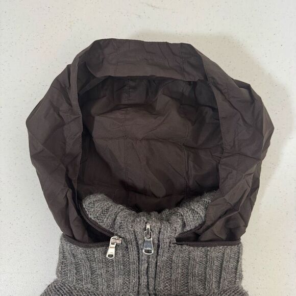 Lauren Ralph Lauren Women’s Full Zip Up Wool Blend Aztec Style Sweater Size M - Picture 8 of 11